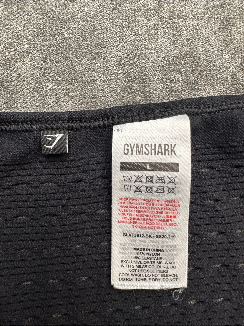 Gymshark Black Seamless Leggings and Cropped Tank Set - Picture 12 of 13